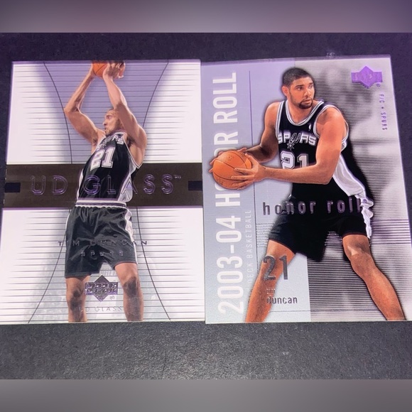 Tim Duncan cards (8) 2001-2004 - Picture 3 of 6